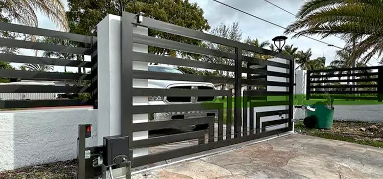 Automatic Driveway Gate Installation Okotoks