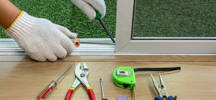 Sliding Door Track Replacement in Okotoks, AB
